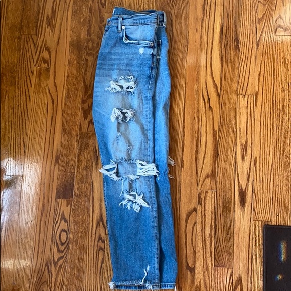 Zara distressed straight leg jean - Picture 2 of 5
